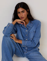 Blue Denim Shirt
