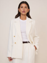 White Alicia Double Breasted Blazer