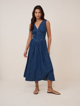 Mid-Wash Jackson Denim Midi Dress