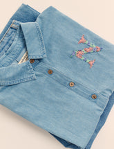 MakeBox Floral Letter Embroidery Kit
