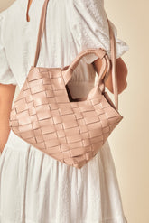 Taupe Aleo Cabas Mini Bag
