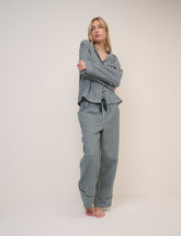 Forest Green Check Pyjama Top