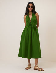 Lilijana Halter Midi Dress