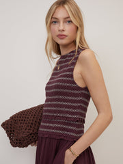 Purple Ruched Ingrid Midi Dress