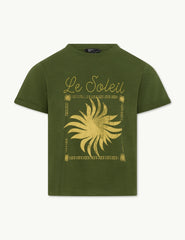 Dark Green Soleil Graphic T-Shirt
