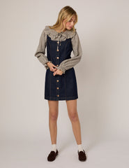 Dark Denim Harvey Fitted Mini Dress