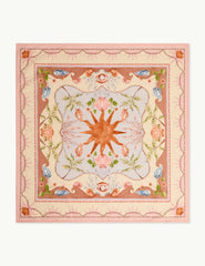 Orange Printed Head Scarf