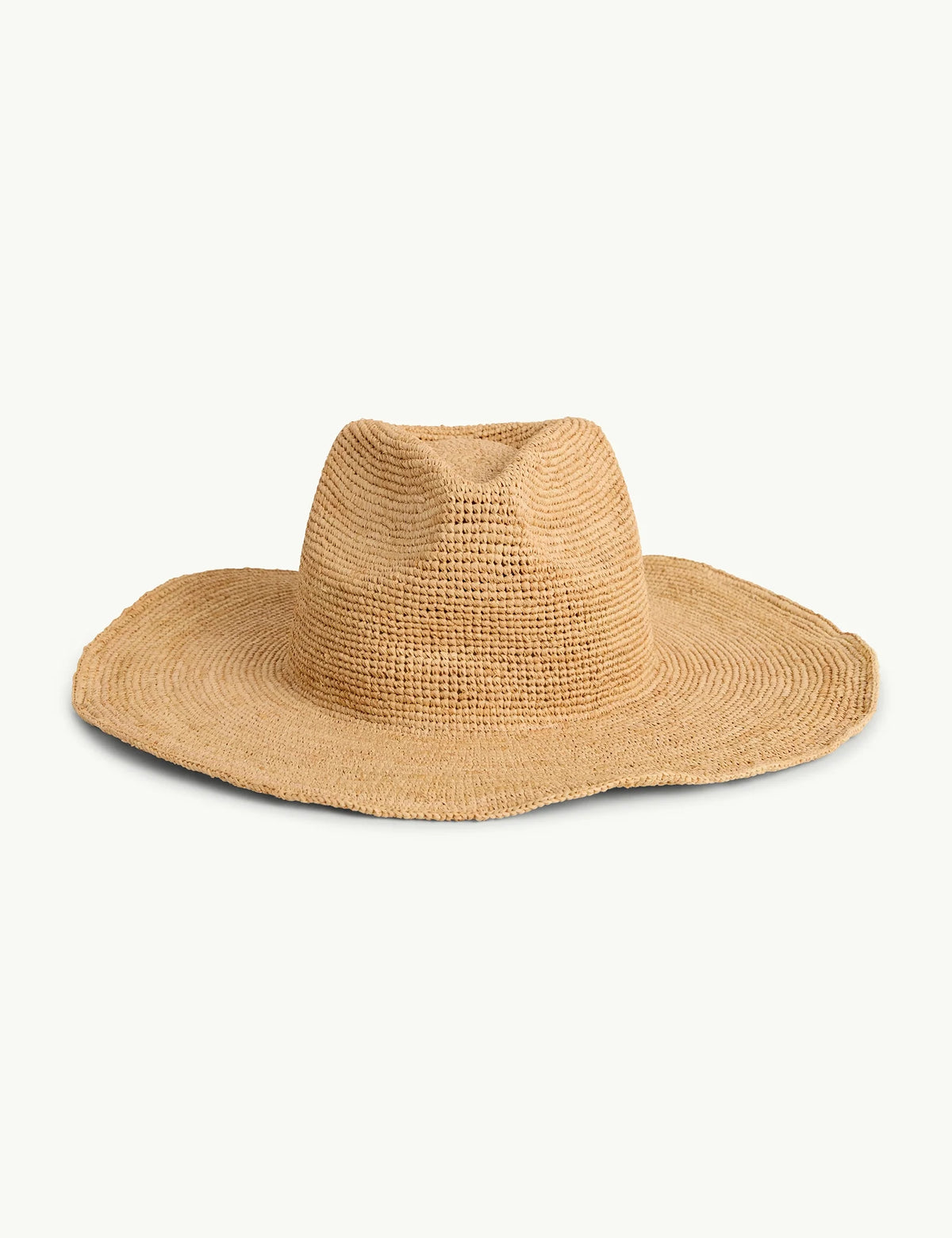 Beige Raffia Cowboy Hat