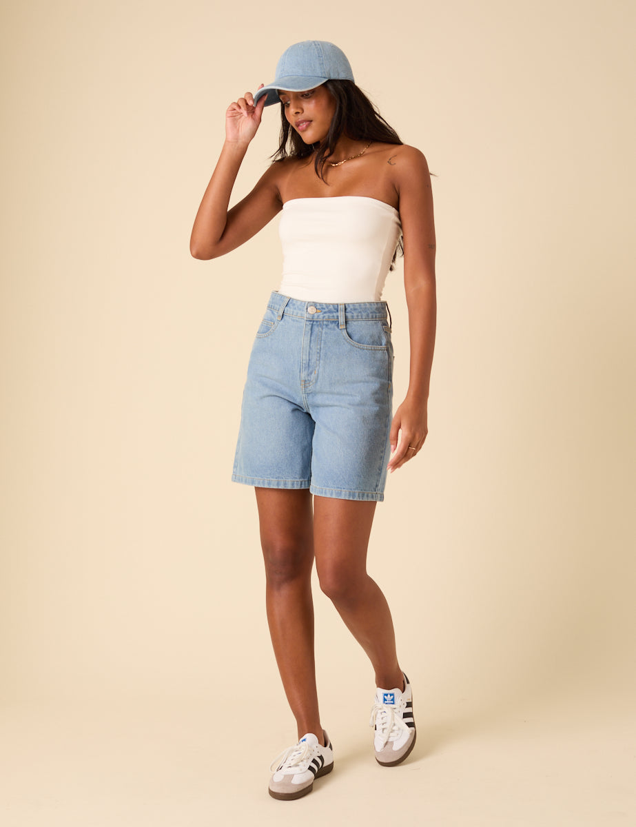 Denim Blue Cap