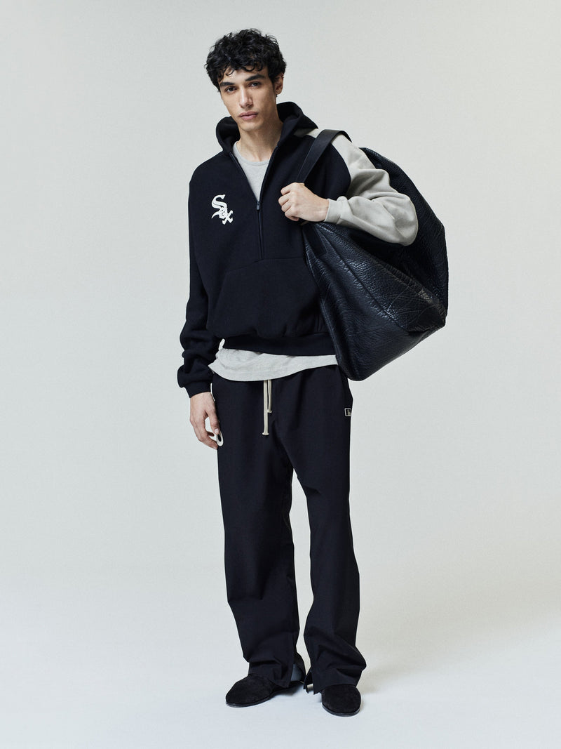 White Sox Raglan Half Zip Sport Hoodie