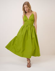 Green Dua Midi Dress