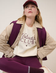 Cream Nobody's Club Sweatshirt
