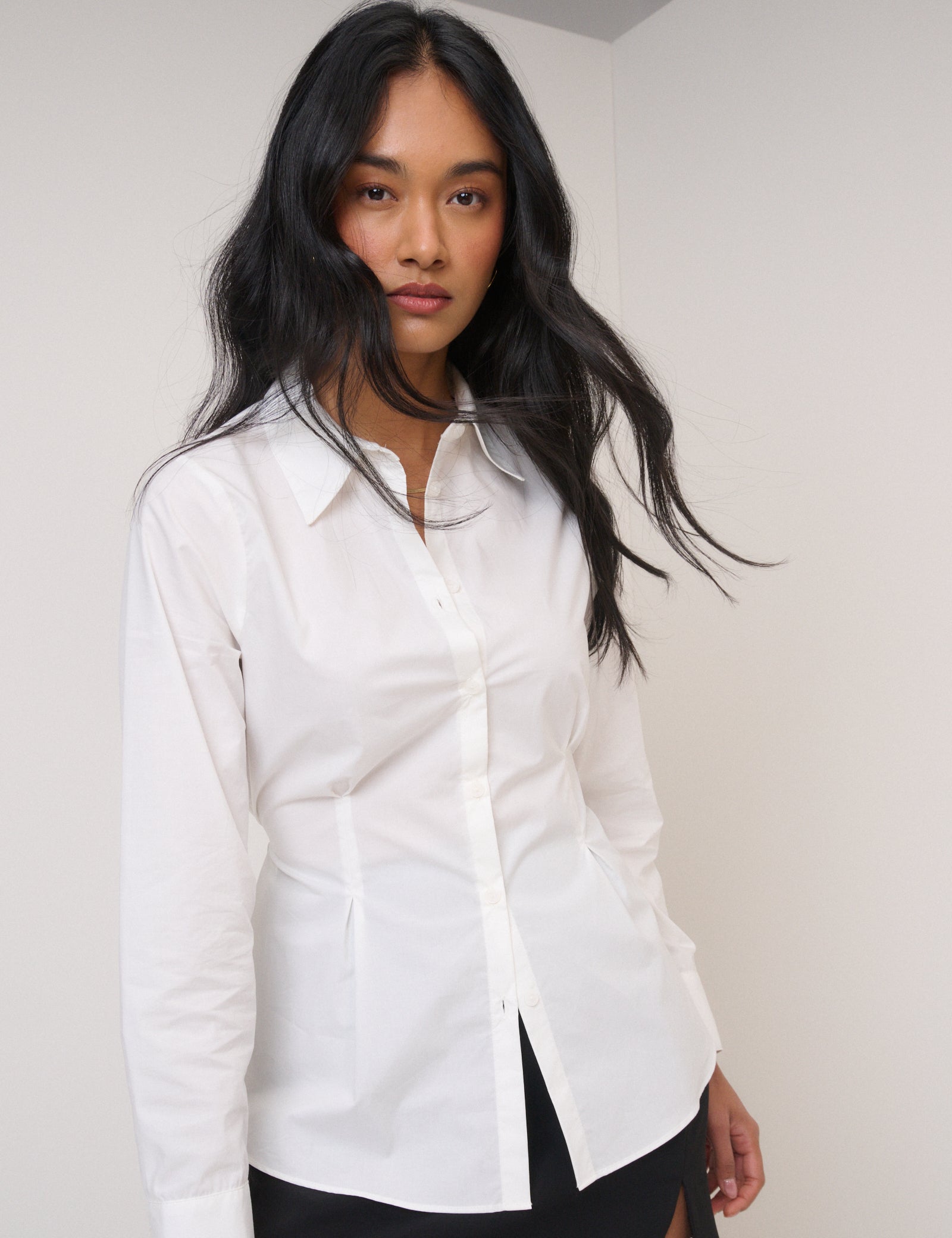 White Fitted Shirt