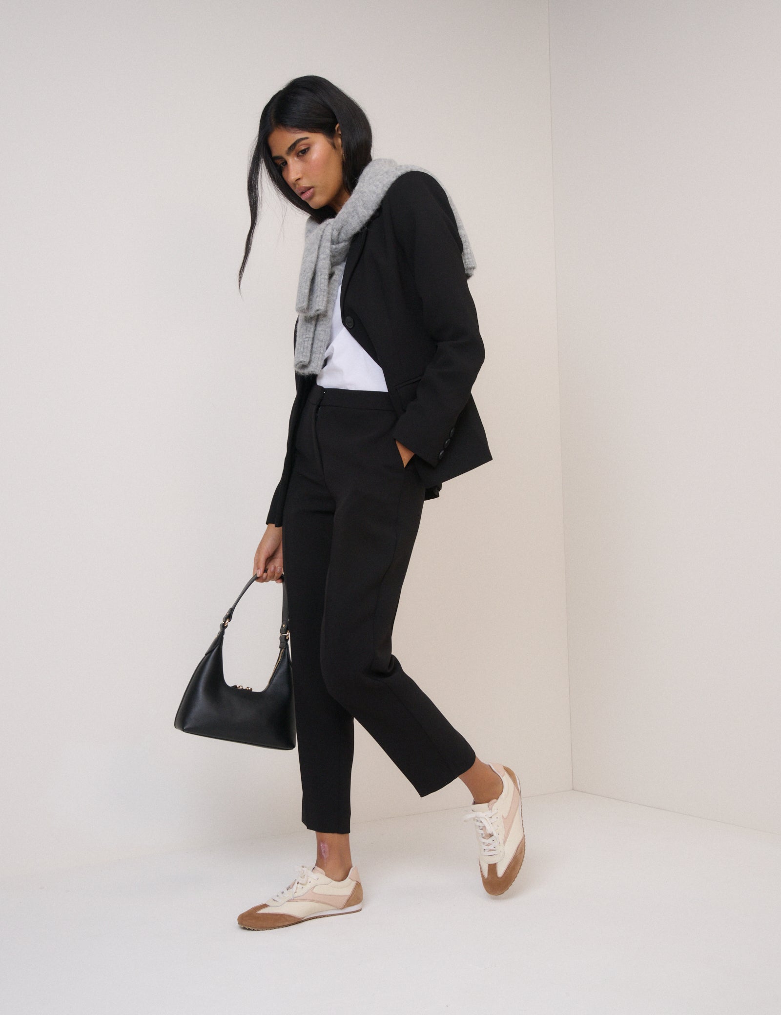 Black Cigarette Trousers