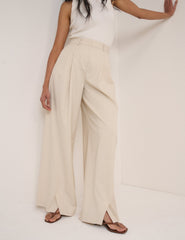 Stone Blazer & Trouser Set
