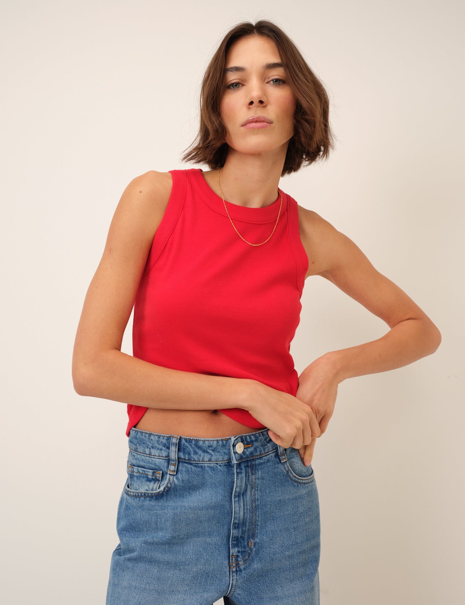 Red Racer Vest