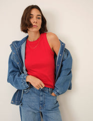 Red Racer Vest