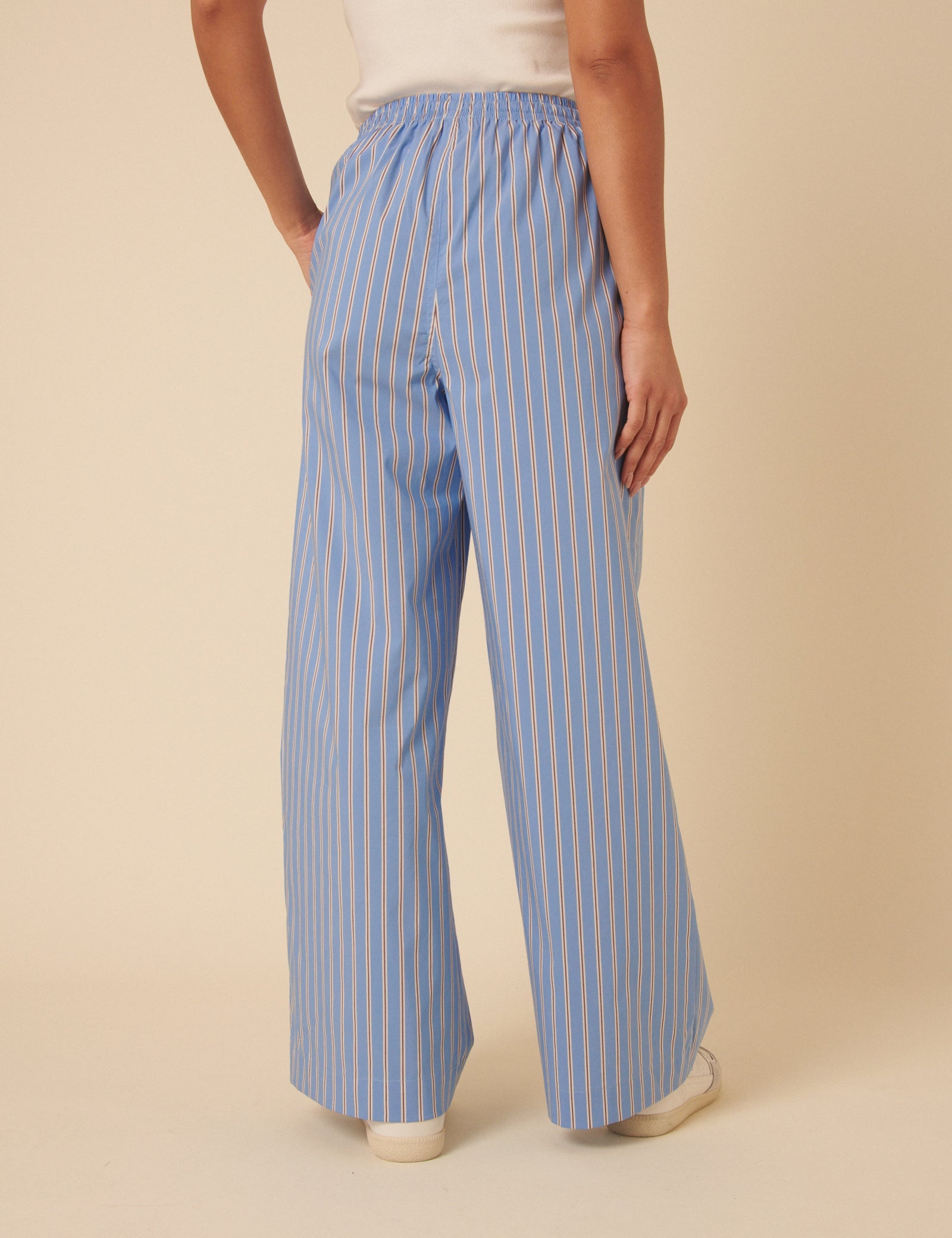 Blue Striped Shona Trousers