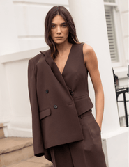 Chocolate Brown Waistcoat