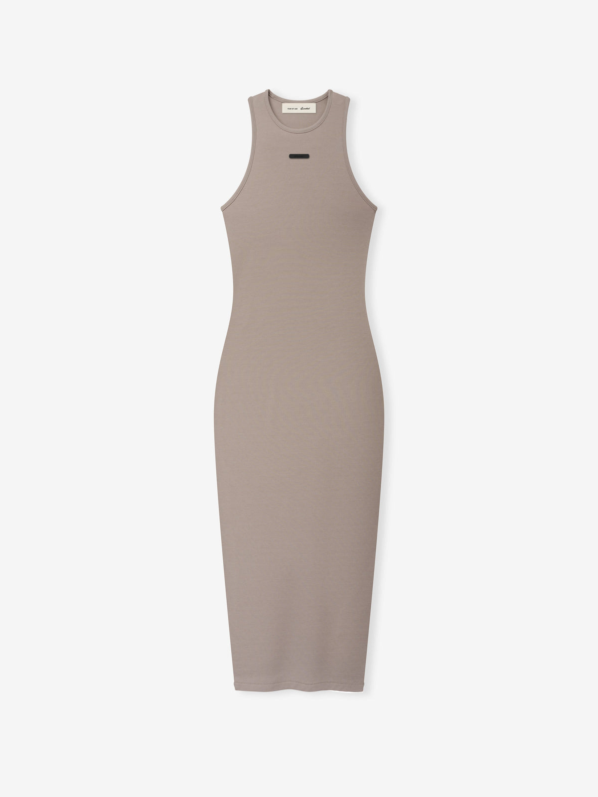 Womens Soft Rib Racerback Dress